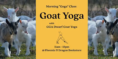 Goat Yoga with GGA Dwarf Goat Yoga
