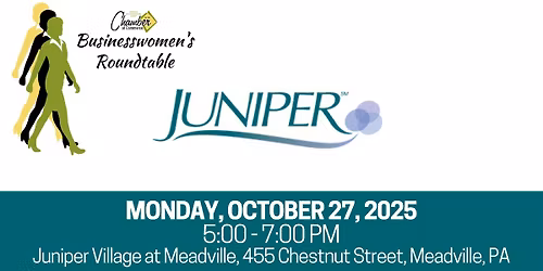 Chamber Businesswomen's Roundtable at Juniper Village