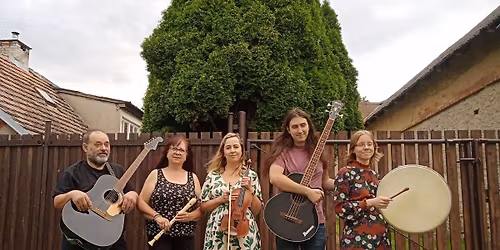 Koncert irsk\u00fdch tradicion\u00e1l\u016f v M\u011bstsk\u00e9 knihovn\u011b v Praze 