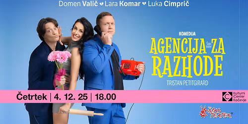 AGENCIJA ZA RAZHODE, komedija