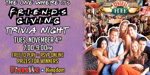 Friendsgiving Trivia Night