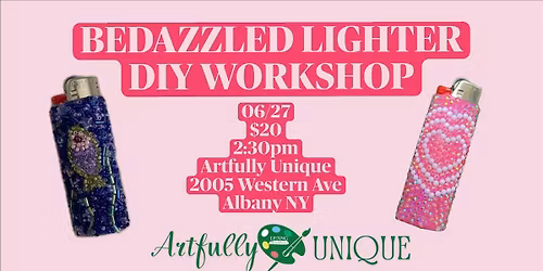 DIY Bedazzled Lighters