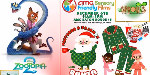 Sprouts: \ud83d\udc30\ud83e\udd8a Zootopia 2 \u2013 Pictures & Pajamas with Santa \ud83c\udf85