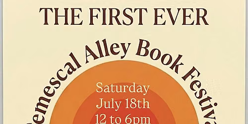The First Ever Temescal Alley Book Festival