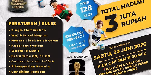 PES Turnament PS4 Edisi World Cup 2026