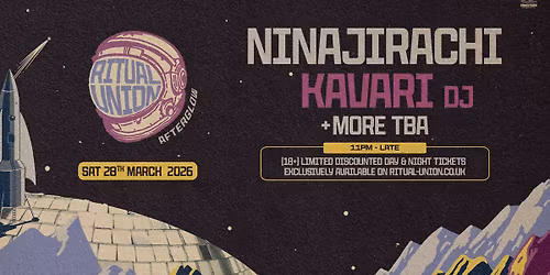 SOLD OUT Ritual Union Afterglow | Saturday 28th March | Strange Brew, Bristol