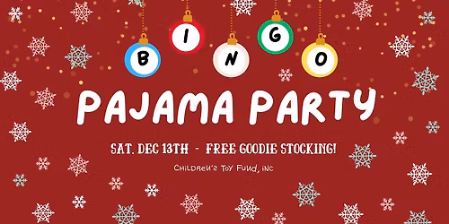 Bingo Holiday Pajama Party
