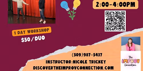 November: Duos Improv Workshop \u203c\ufe0f