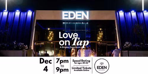 Speed Dating @ Eden Wine Lounge