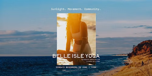 Belle Isle Beach Yoga | July 12