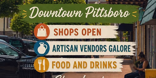 First Sunday in Downtown Pittsboro 