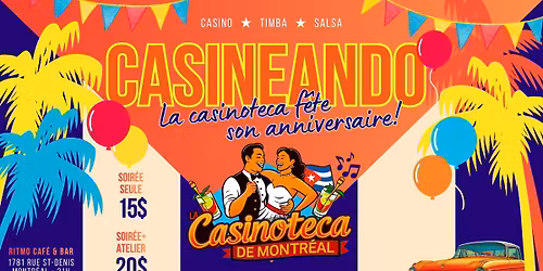 Casineando - Soir\u00e9e dansante - Premier anniversaire!