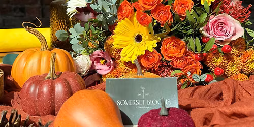 Fresh Autumn bouquet making