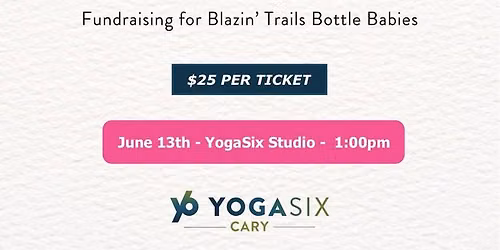 Flow For A Cause Presented by Y6 Cary — 301 Fenton Gateway Dr Ste 020 Cary, NC 27511