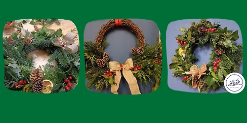 Traditional Christmas Wreath workshop