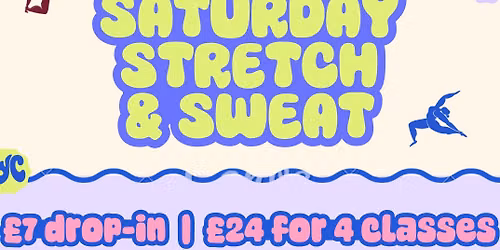Saturday Stretch and Sweat! \ud83d\udca7\ud83d\udc9c
