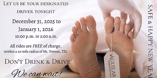 We Can Wait - Designated Diver Event