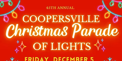 45th Coopersville Christmas Parade of Lights