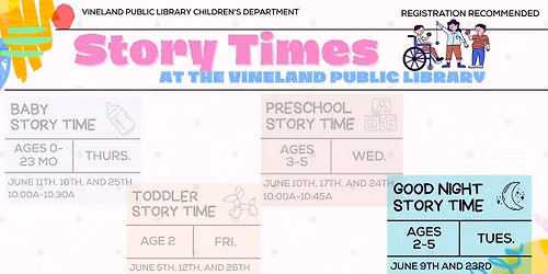 Good Night Story Time (2-5 yrs)