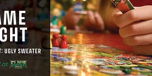 Ugly Sweater Game Night!