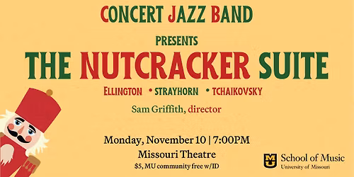 Concert Jazz Band performs Duke Ellington's Nutcracker Suite