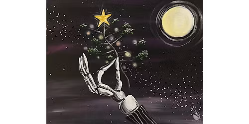 The Nightmare Before Christmas Tree - Paint and Sip in Houston | Classpop!\u2122