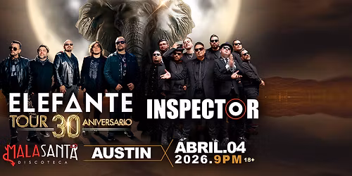 ELEFANTE + INSPECTOR EN AUSTIN