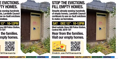 Protest: Stop the Eviction of Central Hill Tenants and Fill Empty Homes