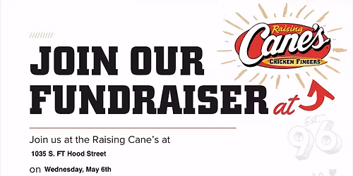 Post Fundraiser at Cane\u2019s