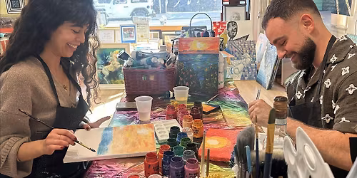 Paint, sip, dance. Paint and Sip. Salsa, Bachata for beginners. Dating Idea