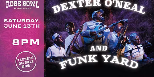 Dexter O'Neal  and Funk Yard live at the Rose Bowl Tavern