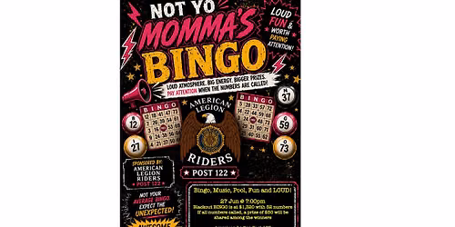 "Not Yo Momma's Bingo"