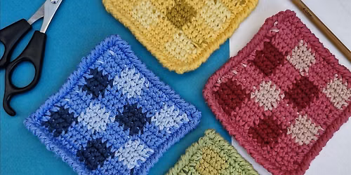 Gingham Coasters - Edinburgh