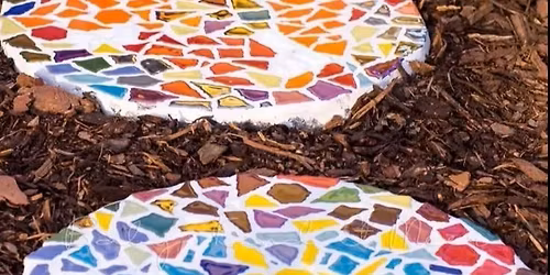 Art in the Park: DIY Garden Mosaic Stepping Stone