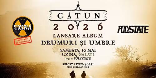 LANSARE ALBUM C\u00c3TUN - DRUMURI SI UMBRE - LIVE 