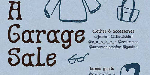 not a garage sale vol. 1