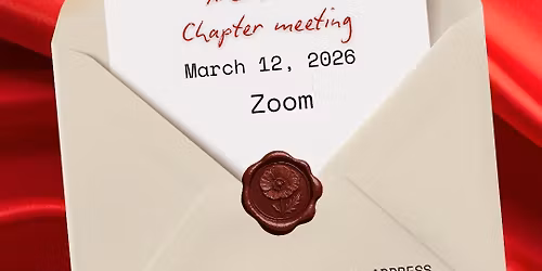 Monthly Chapter Meeting