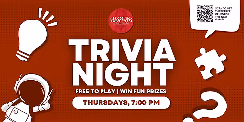 Loveland Trivia Night | Rock Bottom Brewery Centerra