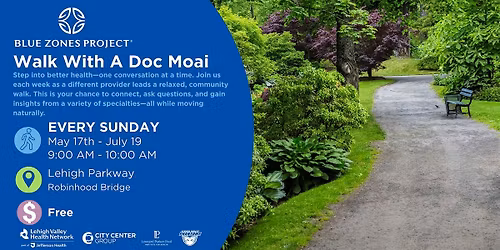 BZPA Walk With A Doc Walking Moai