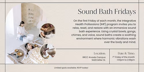 Sound Bath Fridays 