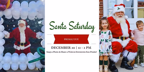 Santa Saturday at Primal'Cue