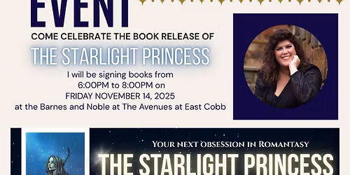 Book Release Author Event