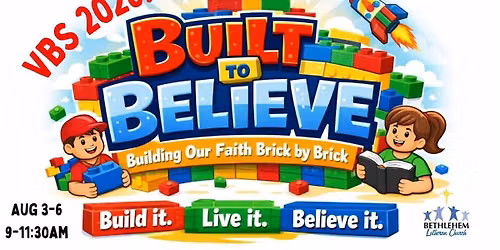 VBS 2026 - BUILT TO BELIEVE