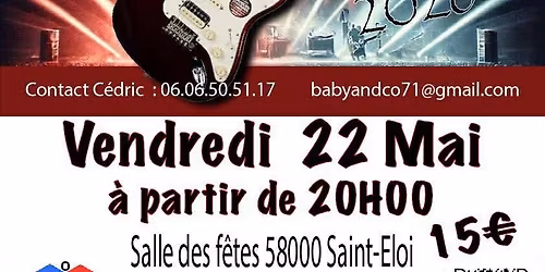 Concert Baby and Co Tribute Johnny Hallyday 