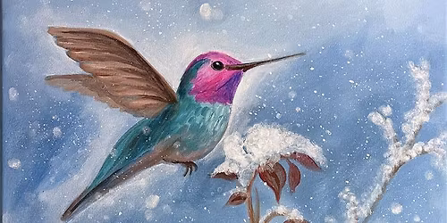 Paint and Sip: Winter Flight