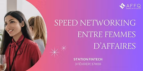 Speed networking entre femmes d\u2019affaires