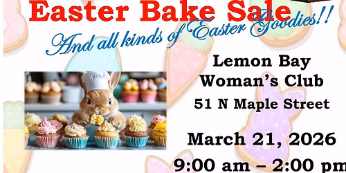  Book & Easter \ud83d\udc30 Bake Sale & More 