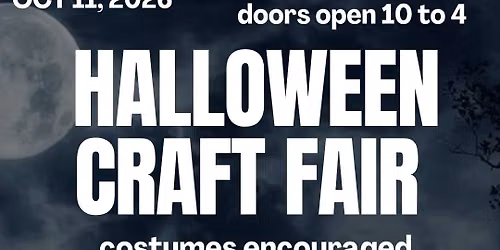 Halloween craft fair