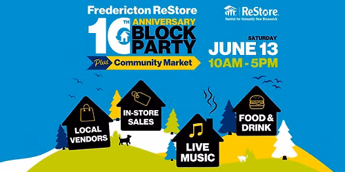 ReStore Block Party & Community Market - Celebrating 10 Years!