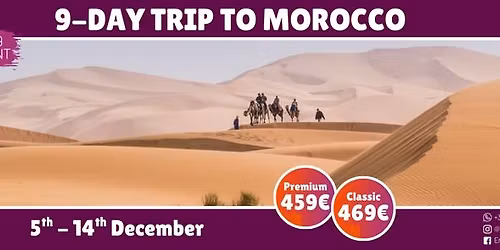 9-DAY TRIP TO MOROCCO